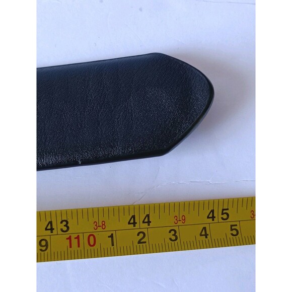 Columbia Belt Synthetic Leather Men's 38 Brown Black Stitched Adjustable - Picture 9 of 9